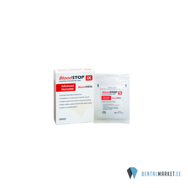 BloodSTOP iX steriilne resorbeeruv hemostaatiline maatriks 1,3-5cm, 1tk/24tk pakis