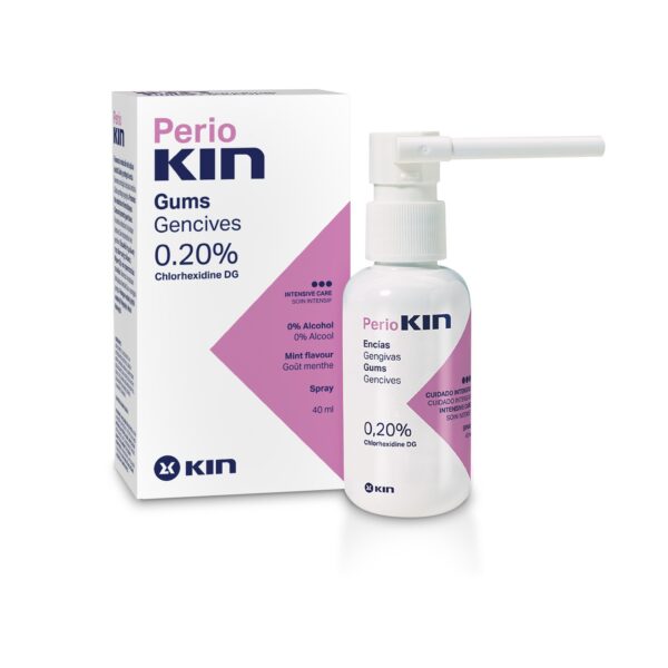 Perio Kin suuvesi pihustiga CHX 0,2%, 40ml