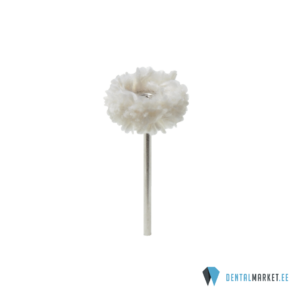 "Cotton buffs mounted, 22mm  12 pcs.