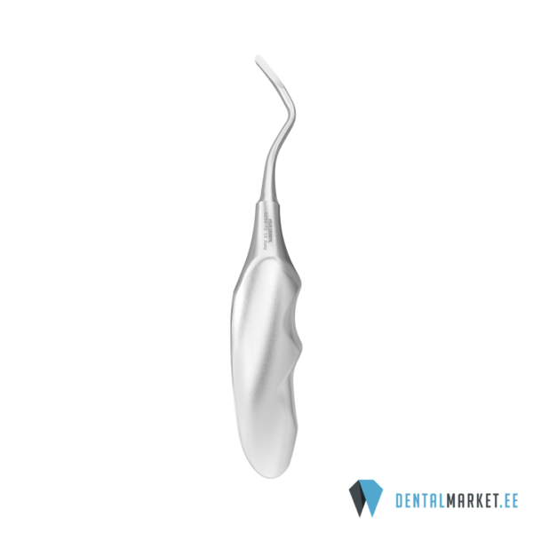 Anatoomilise käepidemega juureelevaator laiusega 3mm fig.72
