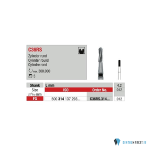 TC Bur FG - cylinder round