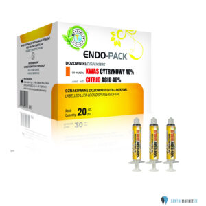 Endo-Pack loputussüstal 5ml Citric Acid 40% 20tk