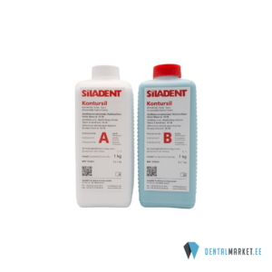Siladent Adisil Green dubleerimissilikoon - 1:1 2x1kg Shore A 16-18