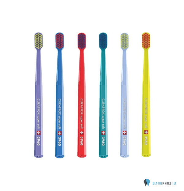 Curaprox super soft 3960 hambahari 1tk/36tk pakis