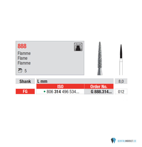 Teemantpuur FG G888 (roheline)