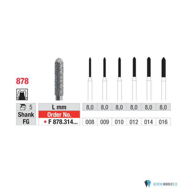 Teemantpuur FG F878 (punane)