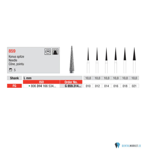 Teemantpuur FG G859 (roheline)