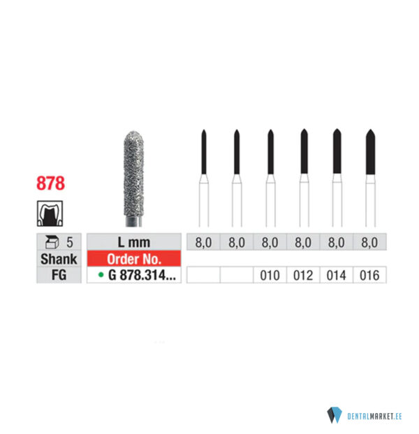 Teemantpuur FG G878 (roheline)
