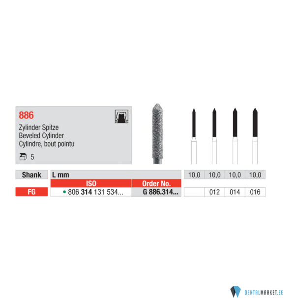 Teemantpuur FG G886 (roheline)
