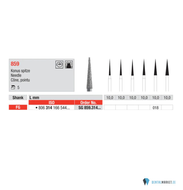 Teemantpuur FG SG859 (must)