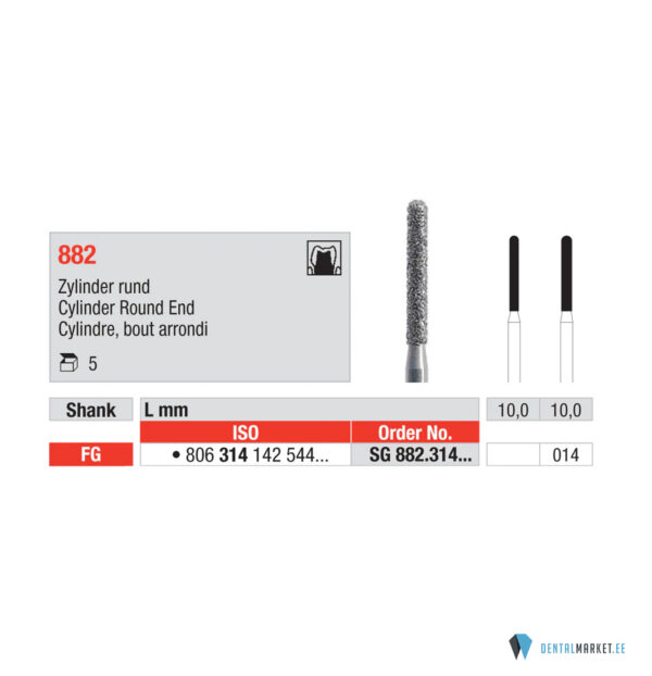 Teemantpuur FG SG882 (must)
