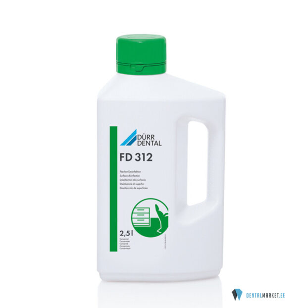 FD 312 Kontsentraat 2.5L, pindade ja seadmete puhastamiseks (valmislahusena 250L)